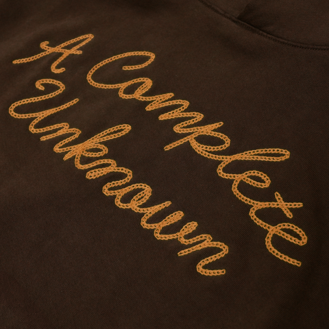 A Complete Unknown Chain Stitch Hoodie