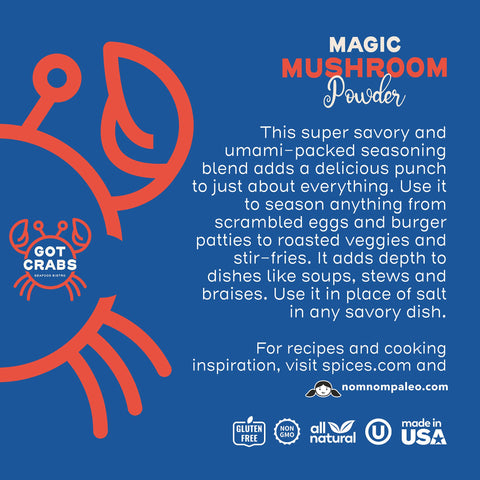 The Spice Lab X The Roses - Got Crabs: Magic Mushroom Powder