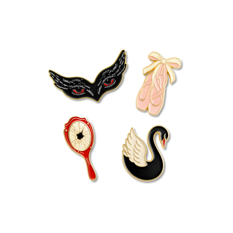 Black Swan Pin Set