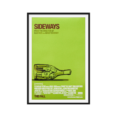 Sideways Movie Poster